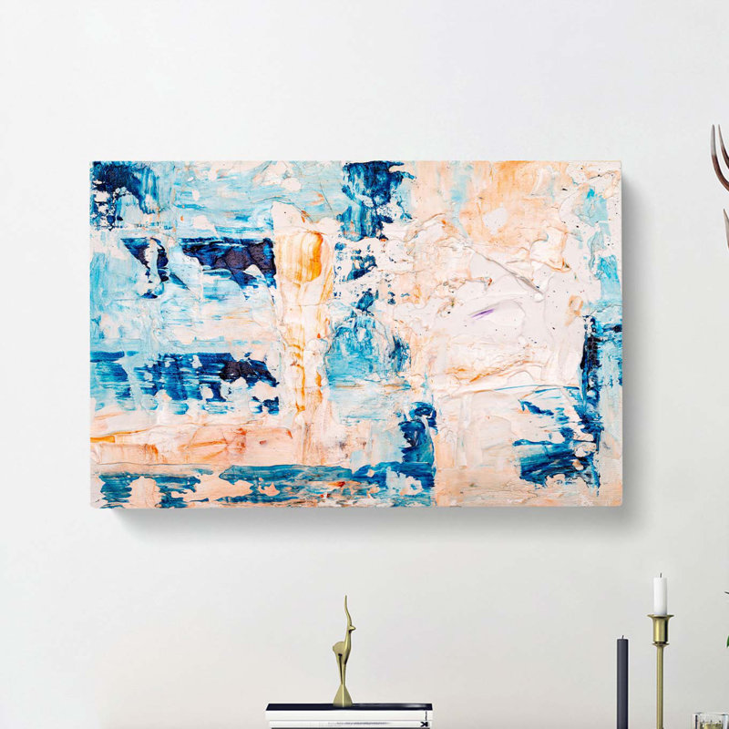 Abstract Art Painting Vol.77 by S.Johnson - Wrapped Canvas, 60cm H x 91cm W x 3cm D