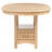 Oval 60" Counter Height Extension Dining Table