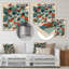 Décoration murale Mid-Century Retro Dimensions VII - Modern Midcentury-1379403432