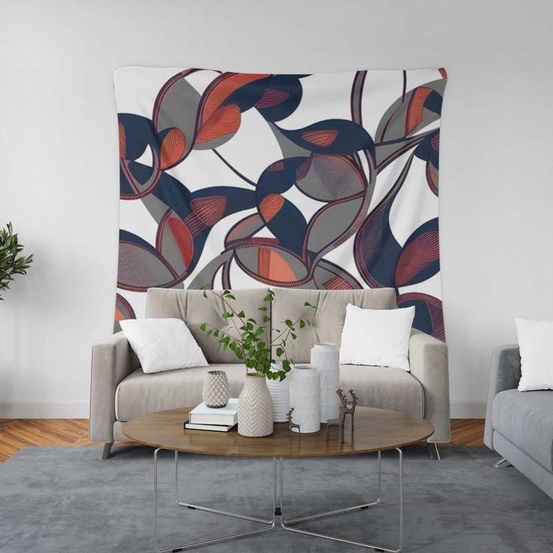 Tapisserie murale, H 80 po x l 68 po