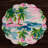 Vida Palm Trees Reversible Round Placemats (Multi)