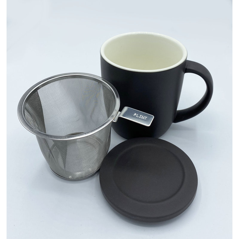 Valenzuela Stoneware Coffee Mug, Black