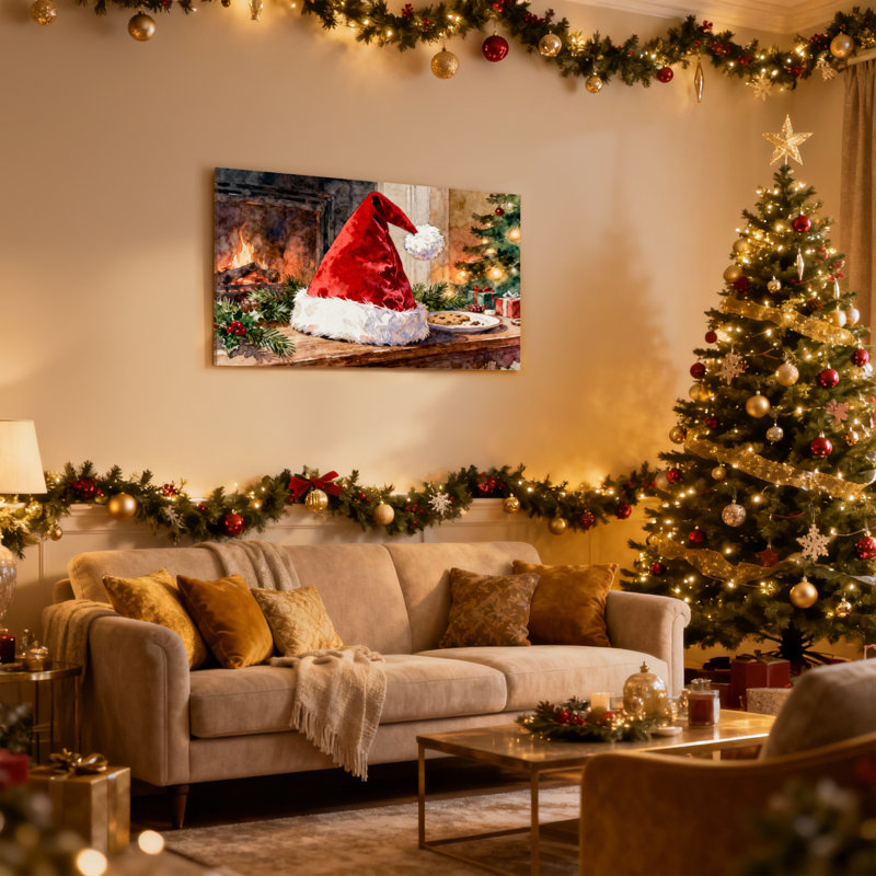 Ensemble de 3 impressions d'art sur toile, H 12 po x l 18 po