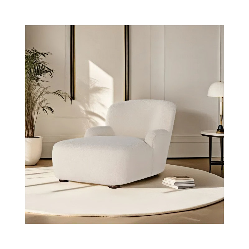Chaise longue de loisirs simple et élégante, Chameau