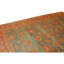 Hand Knotted Wool Oriental Area Rug in Blue And Rust
