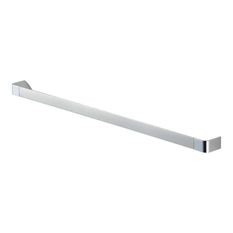 G-Series Round 24.75" Wall Mounted Towel Bar, Polished Chrome, 2.1875" H x 25.6875" W x 3.8125" D
