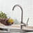 Kitchen Faucet Single Handle Stainless Steel,Commercial Single Hole Kitchen Sink Faucet,Modern One Hole Bar Sink Faucet-104406329