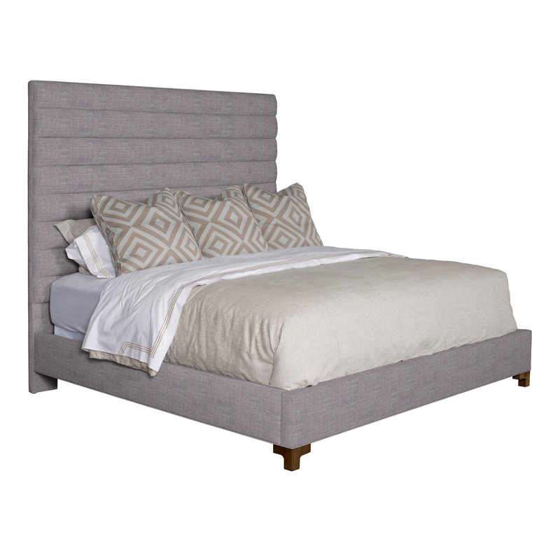 Make It Yours Upholstered Bed, Full, Nomad Slate Crypton® Chenille, Havana