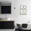 Salle de lavage avec toile flottante suspendue par Martina Pavlova-2130475604-2130475607