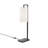 Rectangular Frame Table Lamp with Cylinder Shade - 25" - E26 Bulb Compatible - Modern Design