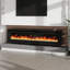 Adjustable flame Electric Fireplace-1972976665