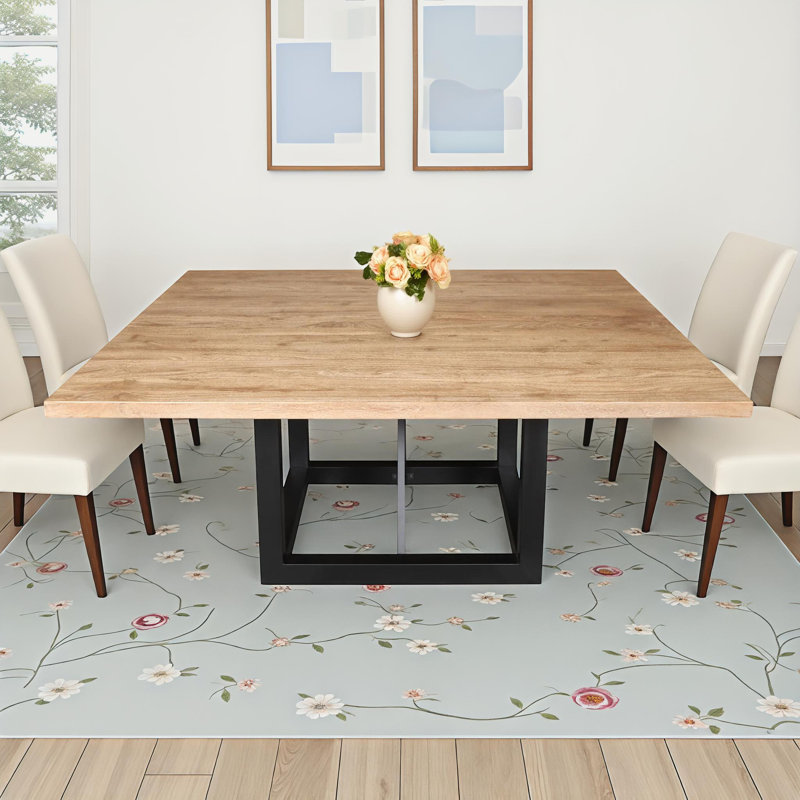 Table de salle à manger Jelina, L 60 po x L 60 po