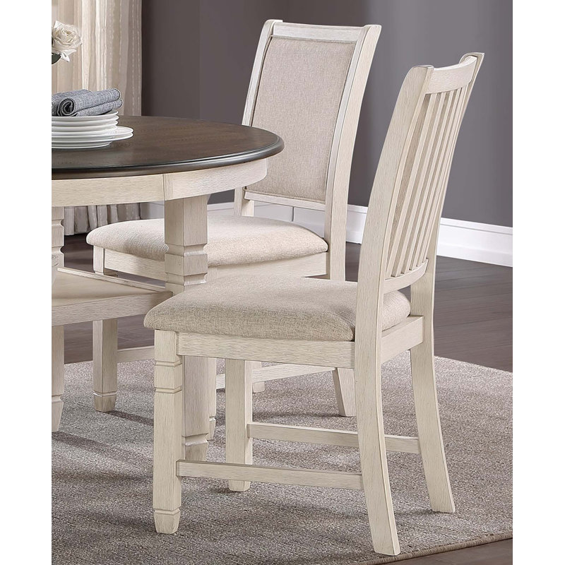 Ensemble de chaises d'appoint en bois 2 pièces