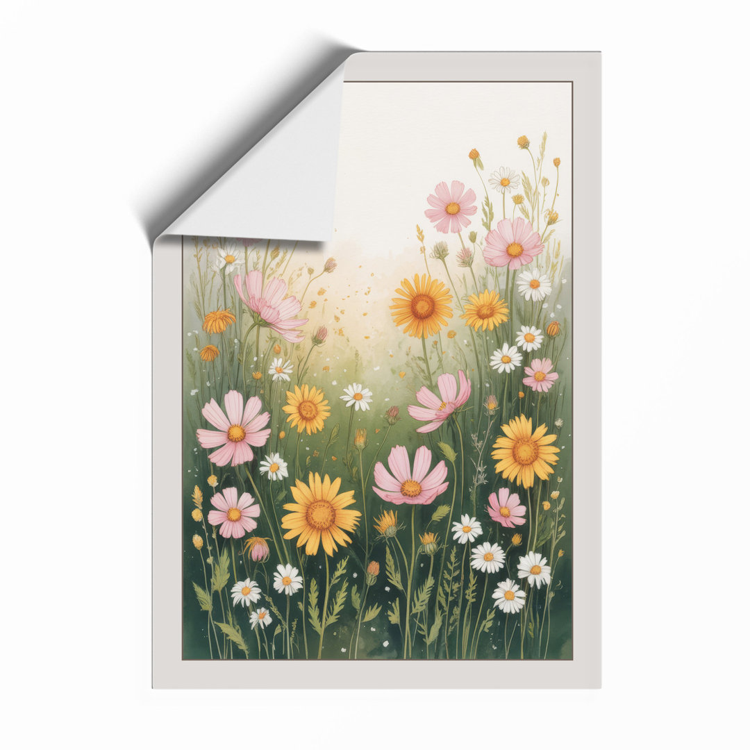 Wildflower Meadow Botanical - Framed Print
