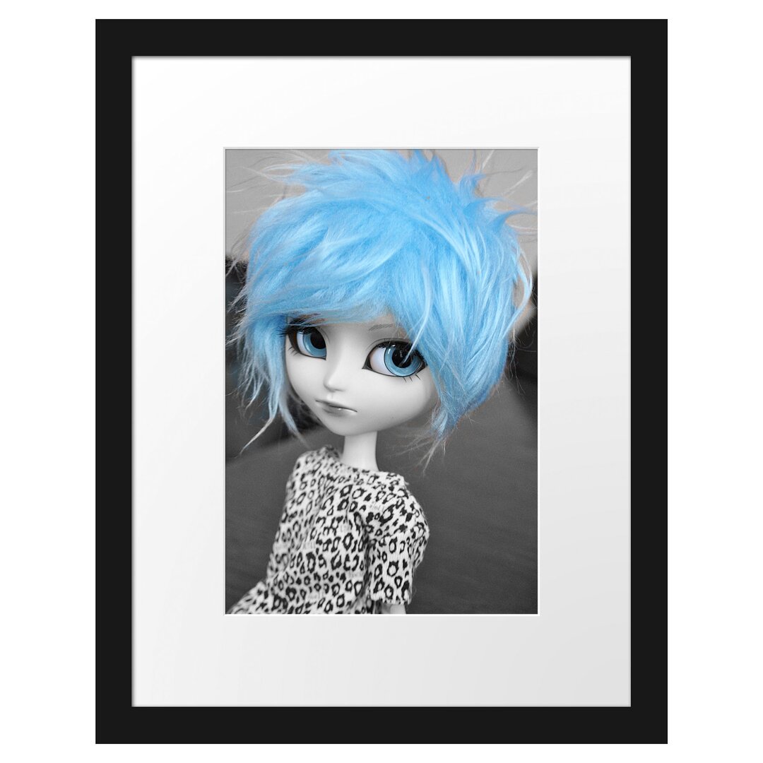 Gerahmtes Poster Hübsche Pullip-Puppe