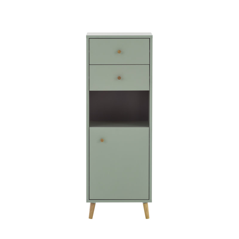40 x 113 cm Trenton Freestanding Bathroom Cabinet, Pistachio