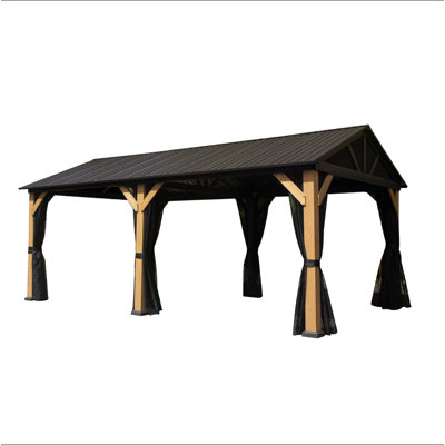 Cedar Wood Gazebo 12'X20'