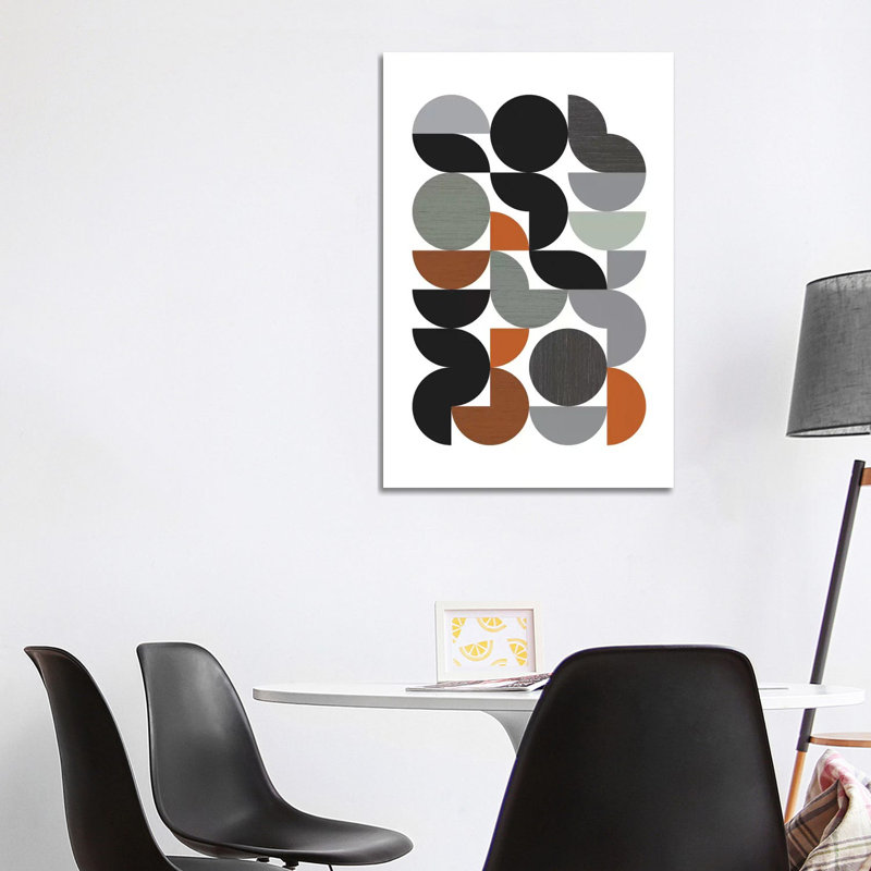 Circulate 1 Piece Wrapped Canvas Wall Art, 101.5cm H x 66cm W