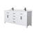 Beckett 72" Freestanding Double Bathroom Vanity with Cultured Marble Top-46032558-61130350-49797322