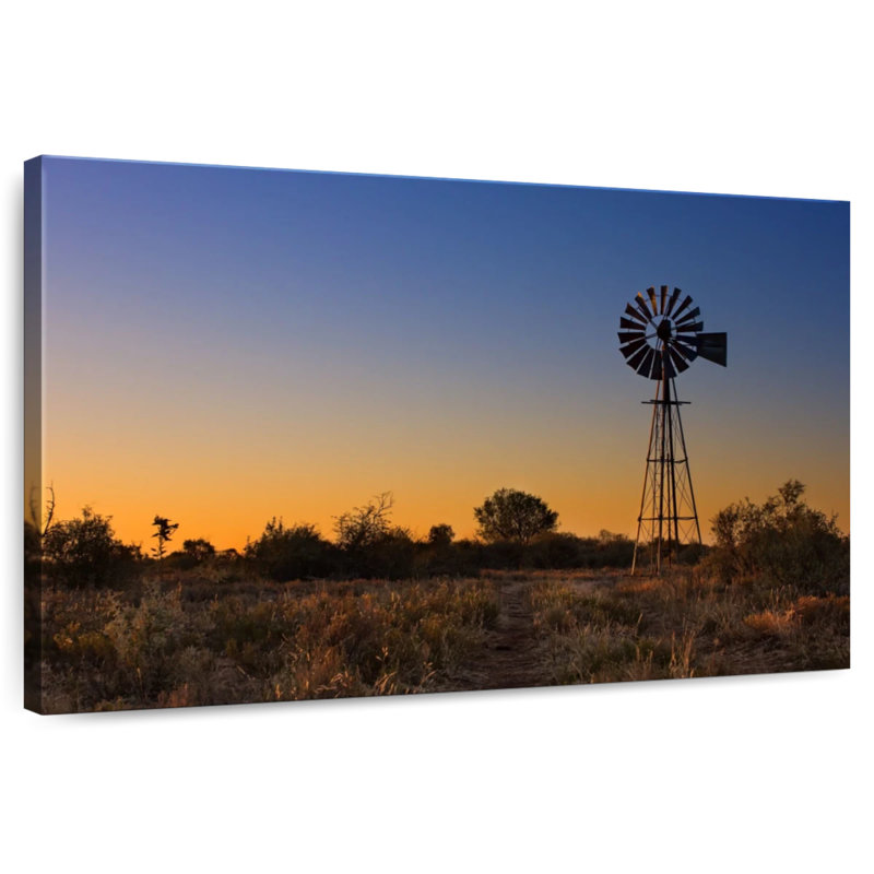 Kalahari Windmill, 34" H x 51" W
