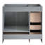 Meuble-lavabo de style Shaker avec rangement spacieux-129220591
