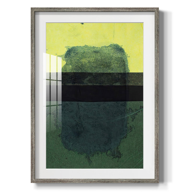 Souvenirs de Rothko III - impression encadrée, Vieilli, H 28,5 po x l 20,5 po
