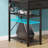 Rectangle Computer Desk with Shelves, Office Desk with Power Outlets & RGB LED Lights-2117058344-2117058358