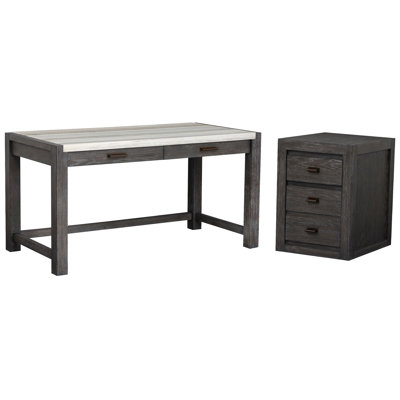 Bureau d'écriture avec classeur mobile