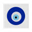 Serviettes de table en satin de coton Evil Eye
