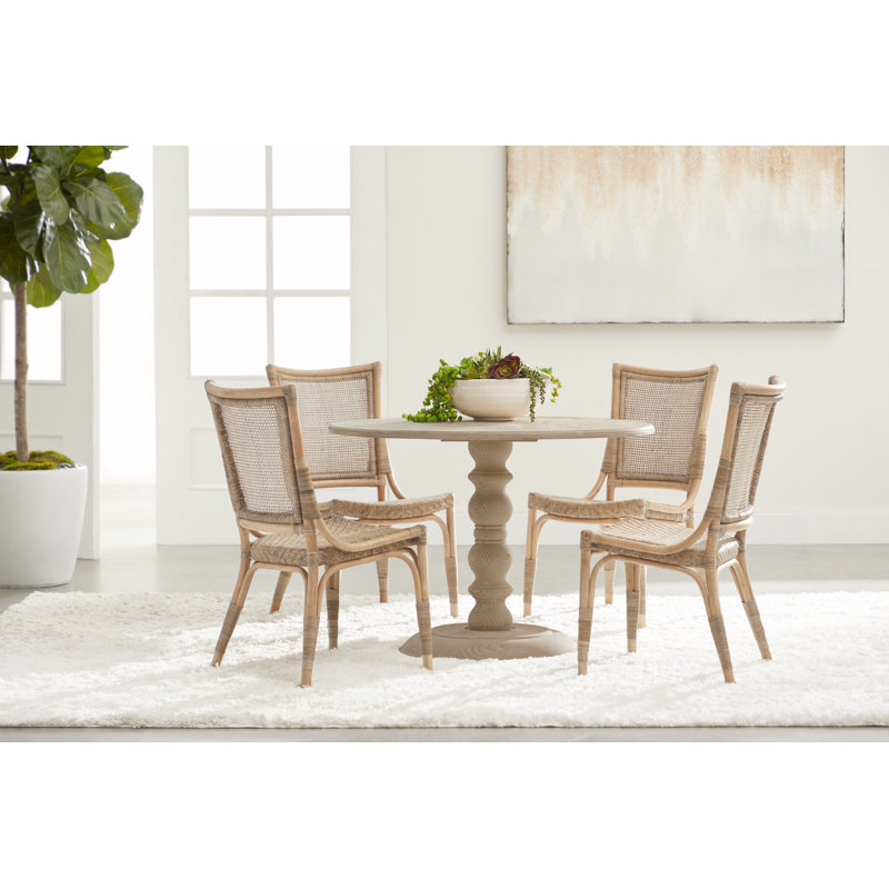 Ensemble de salle à manger 5 pièces Costa, 5 pièces: table, 4 chaises, H 30 po x l 42,25 po x P 42,25 po