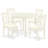Thackeray 4 - Person Solid Wood Solid Wood Top Four Leg Dining Set