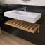 Ensemble de meuble-lavabo mural avec tablette 35 po Chloe