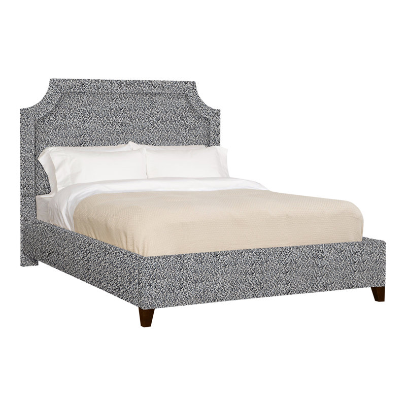 Audrey/Asher Upholstered Bed, No, Kempsey Sheepskin, Havana