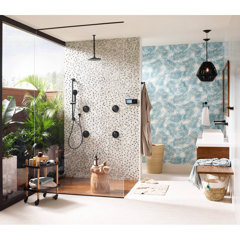 Mosaic Multi Function Adjustable Shower Head, Chrome