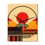 Red Bold Sunset II - Coastal Sunset-1599967008