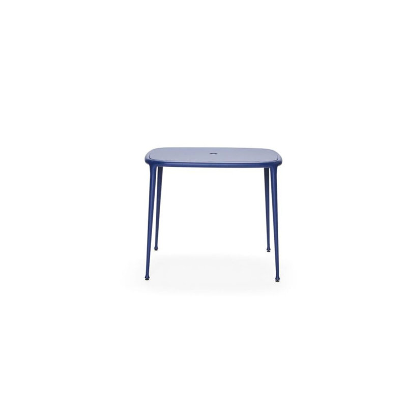 Table de salle à manger d'extérieur Windsor L 36 po x l 36 po Windsor, Noir texturé, Noir texturé