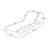 Hofstetter Patio Adjustable Acacia Wood Patio Chaise Lounge With Cushion-1574286843-1543670088