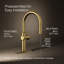 Crue Touchless Pull-Down Kitchen Sink Faucet with Three-Function Sprayhead-62770953
