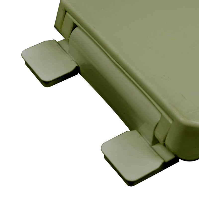 Round Toilet Seat and Lid, Avocado