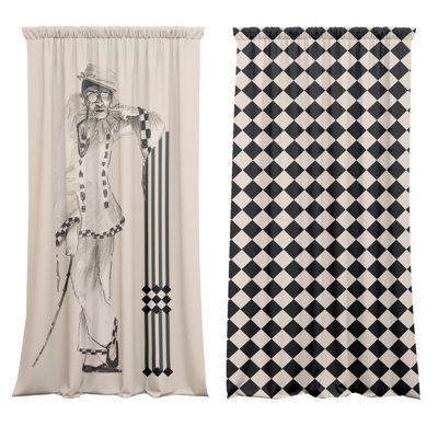 Velvet Blackout Curtain Panel Pair