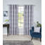 Printed Check Cotton Blackout Curtain Panel Pair-886389720-886389723