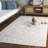 Metro 201 Hand Tufted 50% Wool; 30% Pet; 20% Cotton Floral Rug-861311258