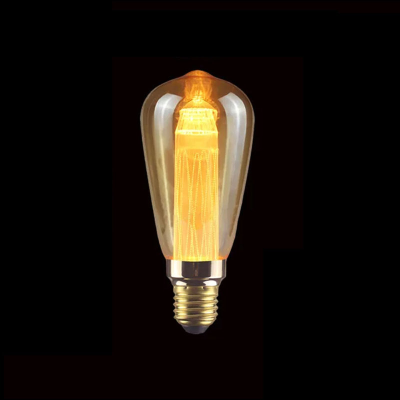 3W E27 Vintage Edison Light Bulb Amber