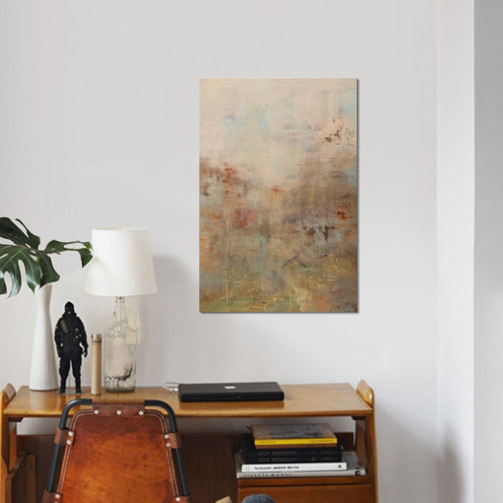 «Swiger Silence», impression sur toile, H 40 po x l 26 po x P 1,5 po, Toile tendue, Pas de tapis