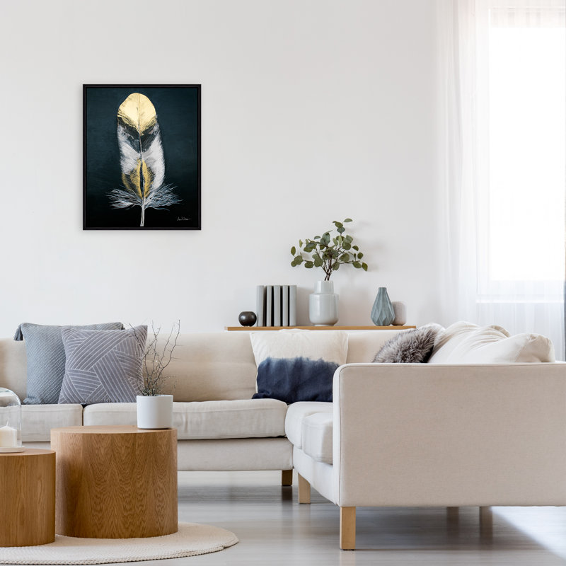 Feather I Painting by Alexander NikAnpour