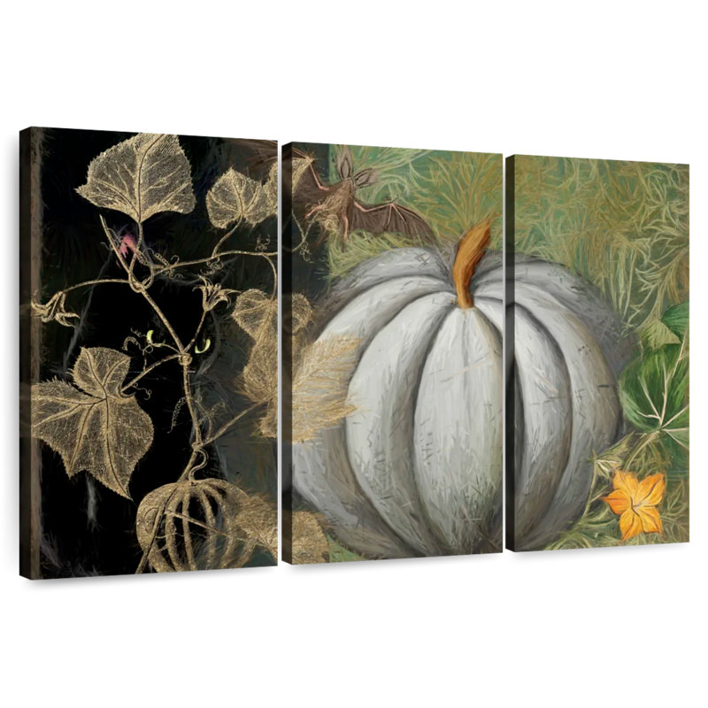 Yarlin Fresh Pumpkin, 20" H x 33" W