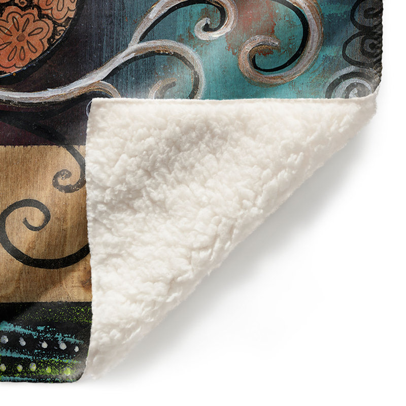  Couverture douce en sherpa, 68 po x 80 po