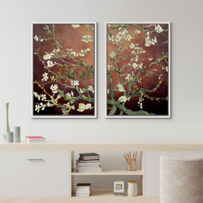 Almond Blossoms Inspiration By Vincent van Gogh