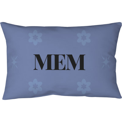Coussin 14 po x 10 po Memphis