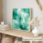«Abstract Green Abstract I», reproduction d'art moderne sans cadre-548810347